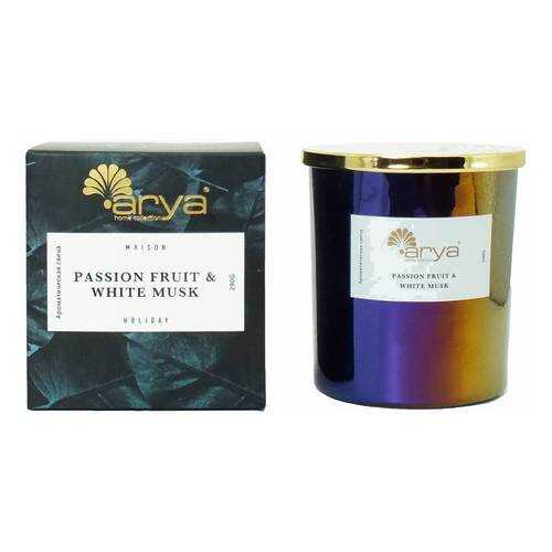 Ароматическая Свеча Arya 290 gr Passion Fruit & White Musk в Санги Стиль