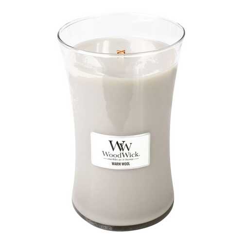 Ароматическая свеча Woodwick Шерсть, большая 93052 в Санги Стиль