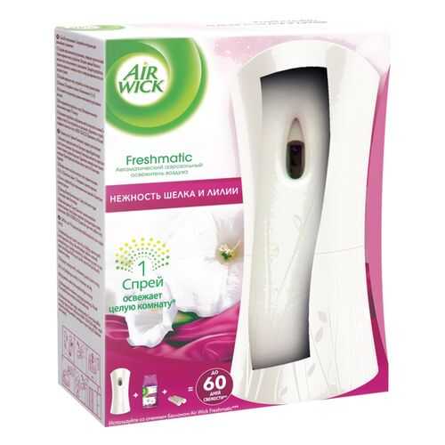Освежитель воздуха Air Wick freshmatic нежность шелка и лилии 250 мл в Санги Стиль