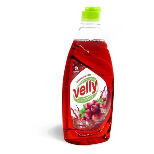 Средство для мытья посуды Grass velly морозная клюква 500 мл в Санги Стиль
