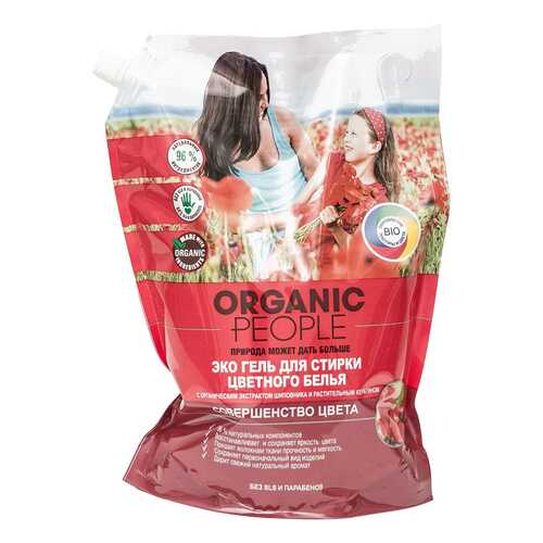 Гель для стирки Organic People для цветного белья 2 л в Санги Стиль