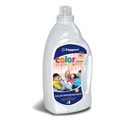 Гель Topperr color для стирки цветного белья в Санги Стиль