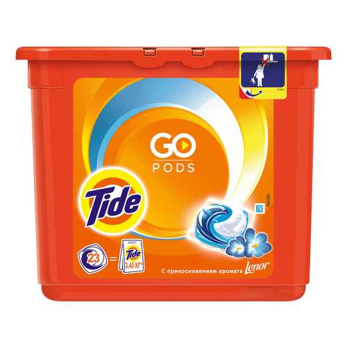 Капсулы для стирки Tide touch of lenor fresh 23 штуки в Санги Стиль