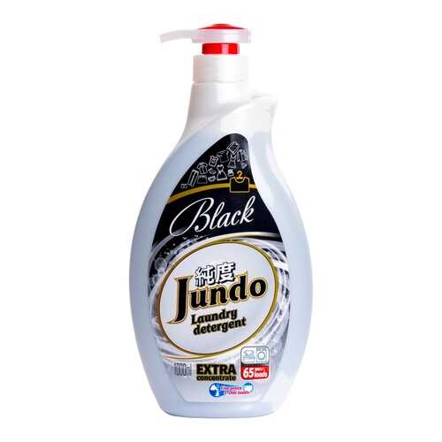 Концентрированный гель Jundo black для стирки черного белья 65 стирок 1 л в Санги Стиль