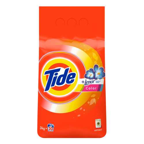 Порошок для стирки Tide color lenor scent автомат 3 кг в Санги Стиль