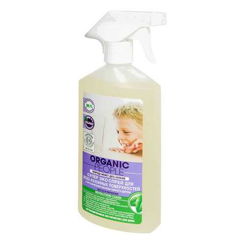 Эко спрей Organic People для всех кухонных поверхностей 500 мл в Санги Стиль