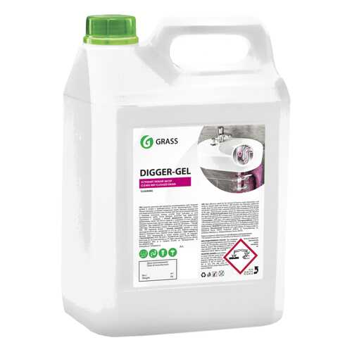 Гель для чистки труб Grass digger-gel канистра 5.3 кг в Санги Стиль