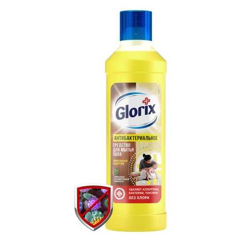 Универсальное чистящее средство для мытья полов Glorix лимонная энергия 1 л в Санги Стиль