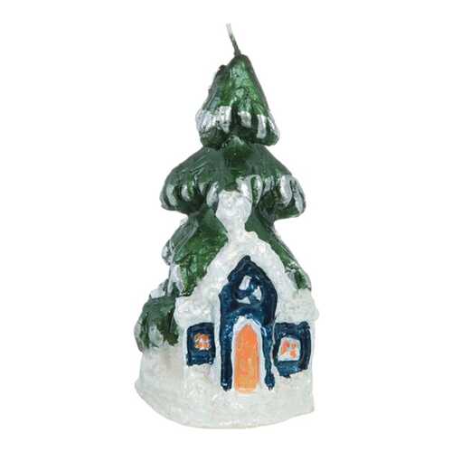 Новогодняя свеча Snowmen Е50498 Cиний в Санги Стиль