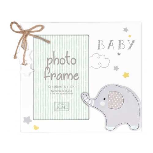 Фоторамка Innova PI09979 10x15 Baby Glitter Elephant белая в Санги Стиль