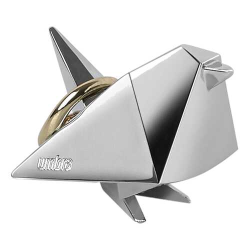 Держатель для колец Origami птица хром в Санги Стиль
