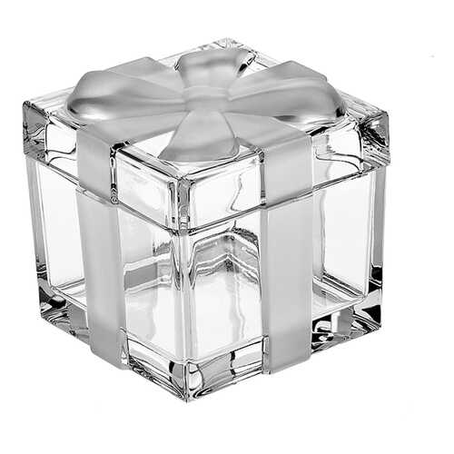 Шкатулка с матовым бантом Crystal Bohemia 7,2 см в Санги Стиль