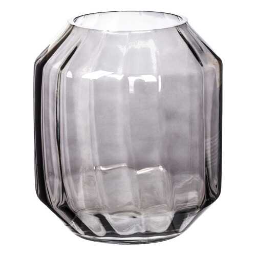 Ваза Hakbijl Glass Glass Grey 20см в Санги Стиль