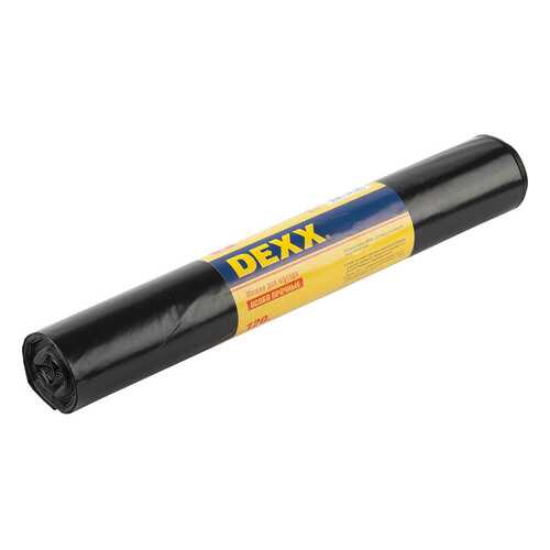 Мешки для мусора DEXX черные 120 л 10 шт в Санги Стиль