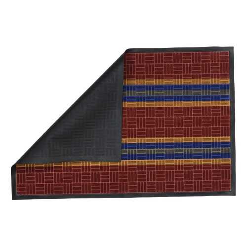Коврик придверный Shahintex LUX multicolor, 80х120 см, бордовый в Санги Стиль