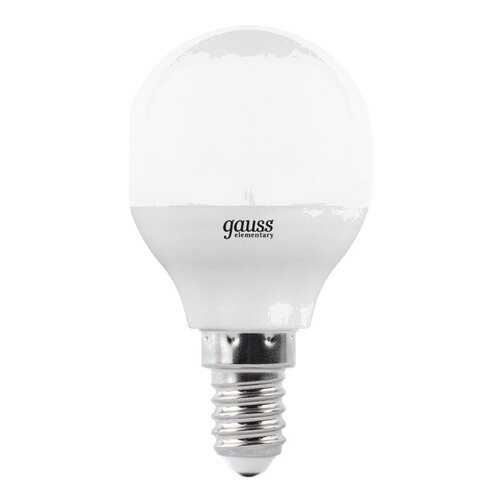 Лампочка Gauss Elementary G45 E14 8W 2700K 53118 в Санги Стиль