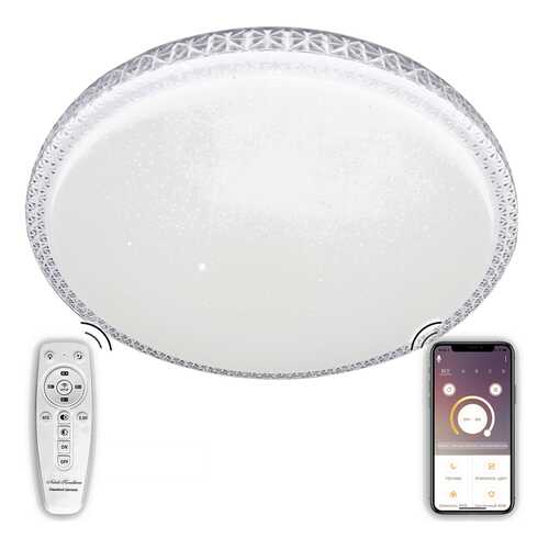 Люстра 60W Natali Kovaltseva, LED LAMPS 81077 Управление с пульта ДУ, смартфона, планшета в Санги Стиль