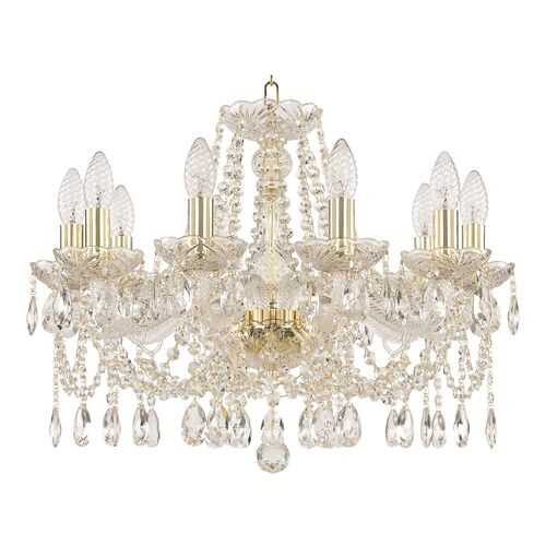 Люстра хрустальная 107/10/200 G Bohemia Ivele Crystal в Санги Стиль