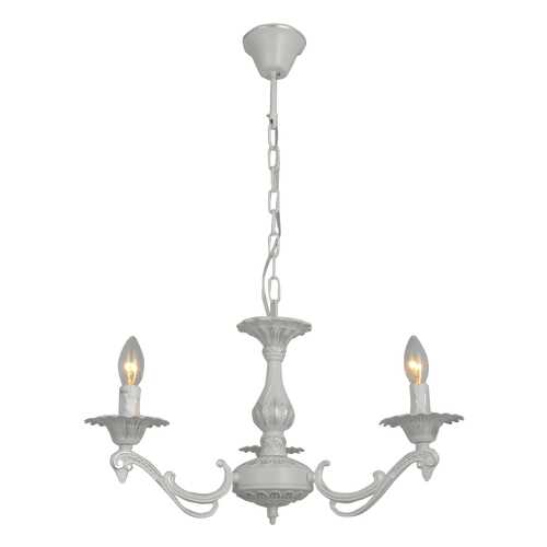 Люстра подвесная 3*60Вт Е14 IMEX KL.30322-3-P WH в Санги Стиль