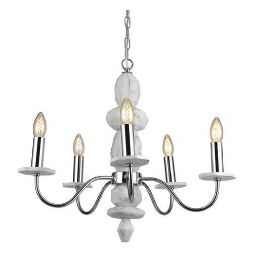 Люстра подвесная Arte Lamp A6062LM-5WH в Санги Стиль