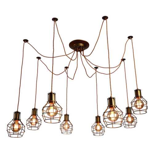 Люстра подвесная Arte Lamp A9182SP-8BZ в Санги Стиль