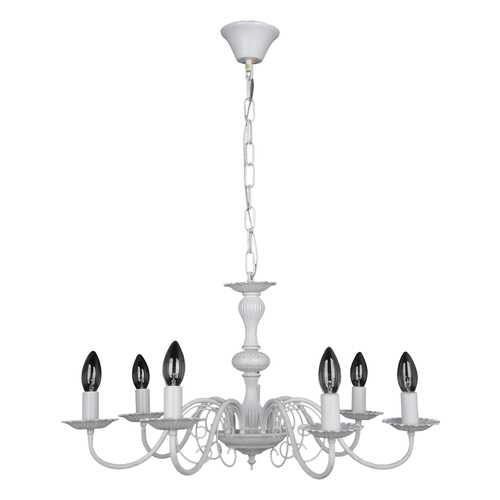 Люстра потолочная 7*60Вт E14 IMEX KL.29752-7-P WH в Санги Стиль