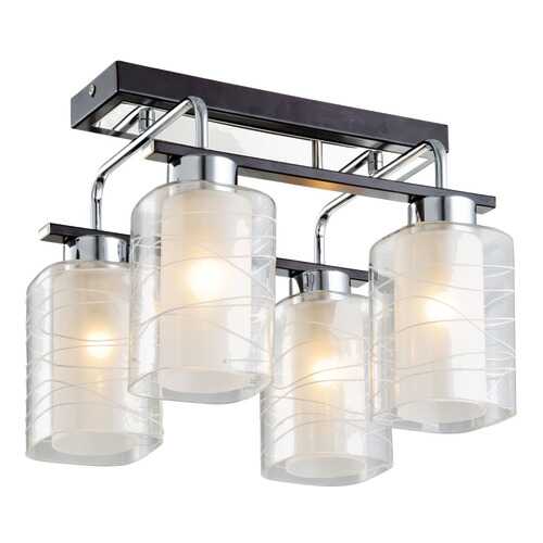 Люстра потолочная Powerlight 1016/4-1BLK в Санги Стиль