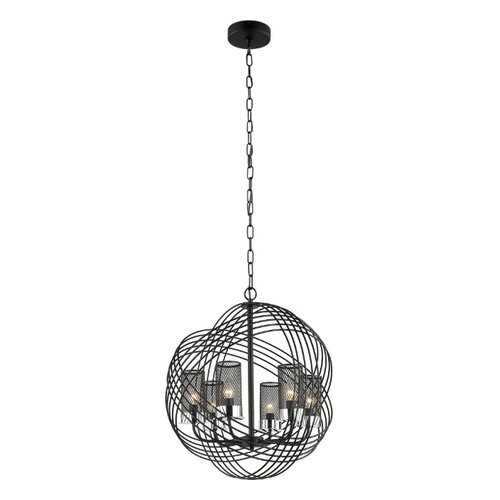 Подвесная люстра Lumien Hall 4014/6P-BK-CR в Санги Стиль