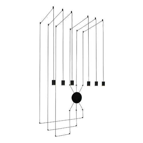 Подвесная люстра Lumien Hall 8003/6P-BK в Санги Стиль