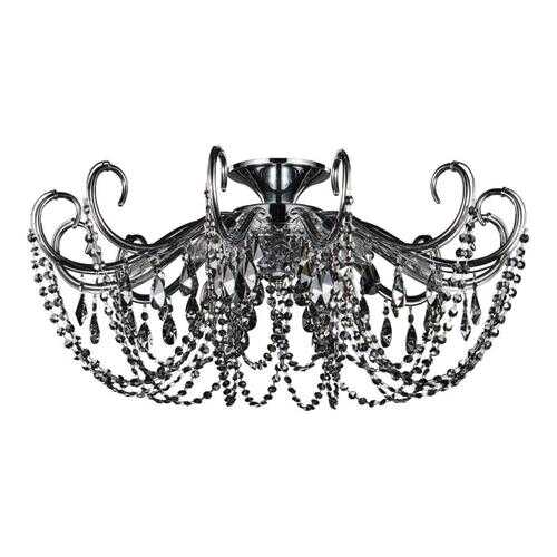 Потолочная люстра Crystal Lux Imperia PL6 Chrome/Smoke в Санги Стиль