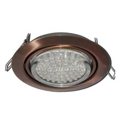 Ecola Gx53-Ft9073 Светильник Встраиваемый Поворотный Черная Медь 40X120 Fp5390Ecb в Санги Стиль