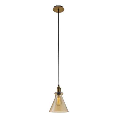 Подвесной светильник Crystal Lux Campanella SP1 Amber в Санги Стиль