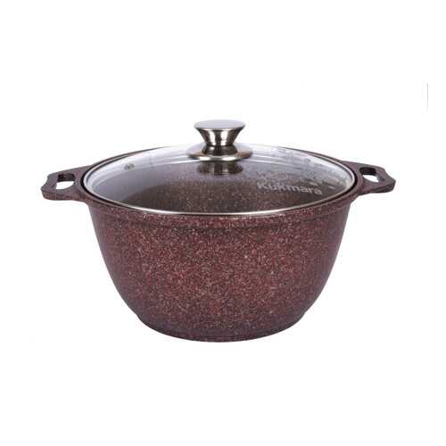 Кастрюля антипригарная литая 3,0л Granit ultra red в Санги Стиль