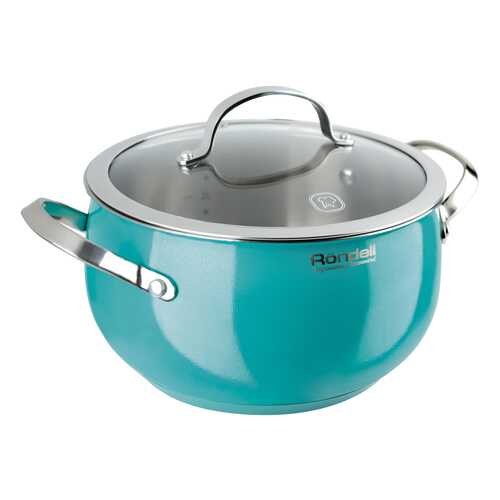 Кастрюля Rondell turquoise 2.8л в Санги Стиль