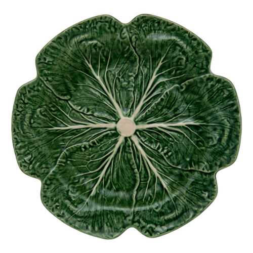 Блюдо Bordallo Pinheiro Cabbage Natural 30,5x30,5x3,5 см в Санги Стиль
