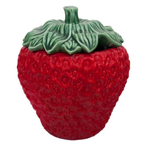 Чаша суповая Bordallo Pinheiro Strawberries 450 мл, 11,5x11,5x11 см в Санги Стиль