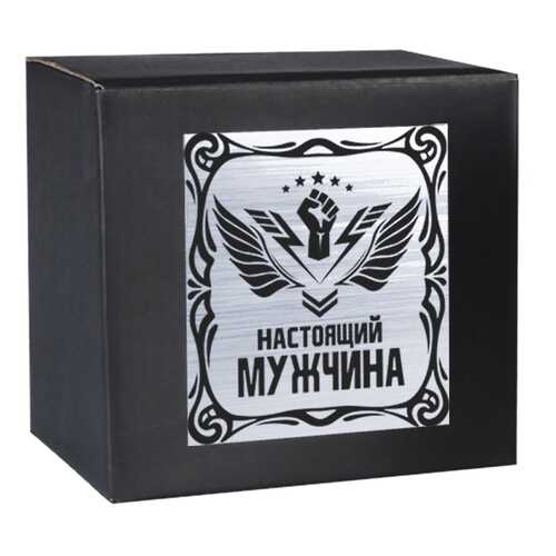 Город подарков Кружка Настоящий Мужчина в подарочной коробке в Санги Стиль