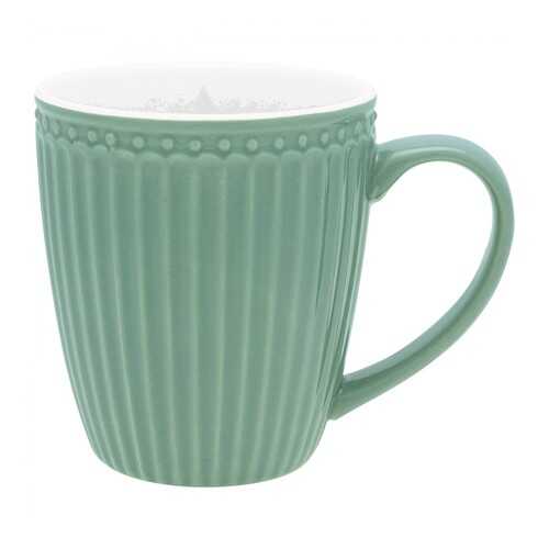Кружка Greengate Alice dusty green в Санги Стиль