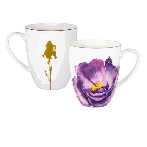 Кружка Julia Vysotskaya Flowers. Iris 400мл в Санги Стиль