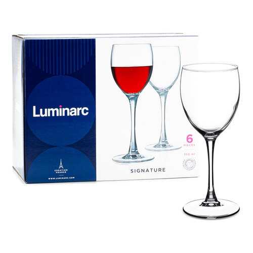 Набор фужеров Luminarc signature для красного вина 6шт в Санги Стиль