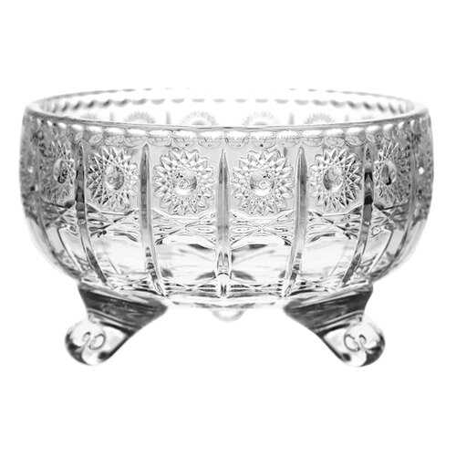 Салатник на ножке Crystal BOHEMIA 12,5 см в Санги Стиль