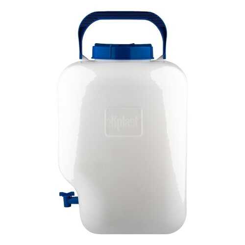 Фляга ElfPlast Aqualine с краном, белый, 35 л в Санги Стиль