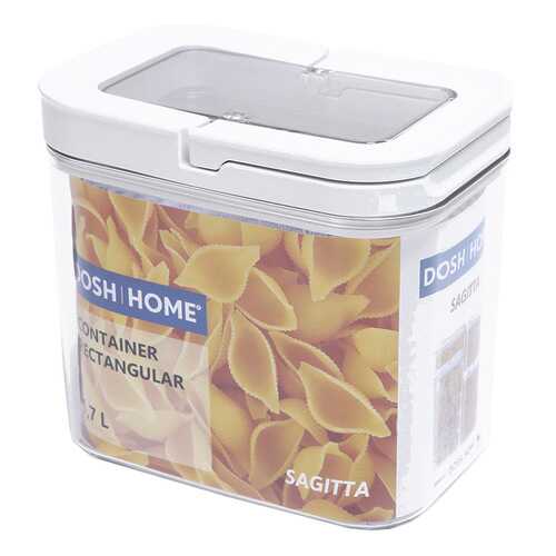 Контейнер пищевой Dosh | Home Sagitta 600133 Белый, прозрачный в Санги Стиль