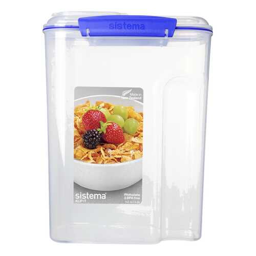 Контейнер Sistema Klip IT Utility 1450 Синий, прозрачный в Санги Стиль