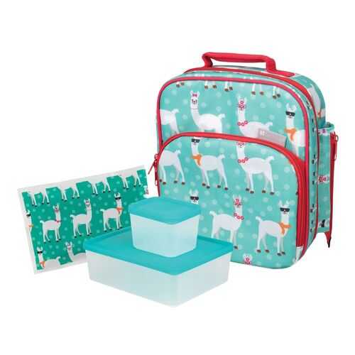 Сумка для ланча + 2 ланч-бокса + охлаждающий пакет Lunch Box Kit (LAMA) в Санги Стиль