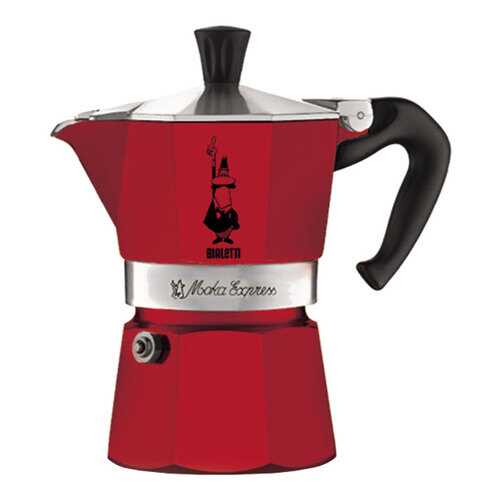 Кофеварка гейзерная Bialetti 4942 Красный в Санги Стиль