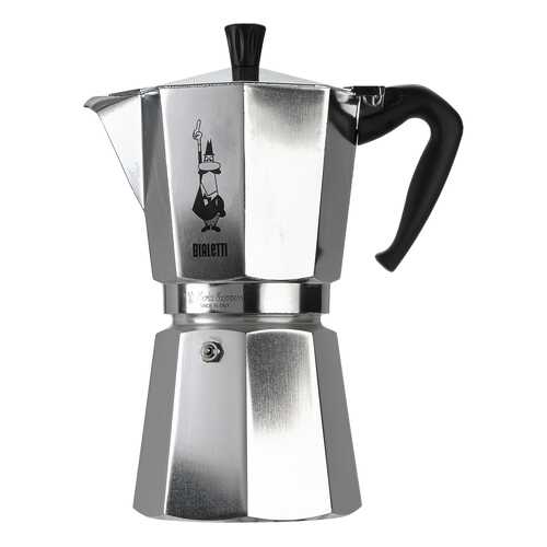 Кофеварка гейзерная Bialetti Moka Express 1166 Серебристый в Санги Стиль