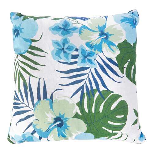 Подушка Linen Way Синие цветы 40x40 см в Санги Стиль