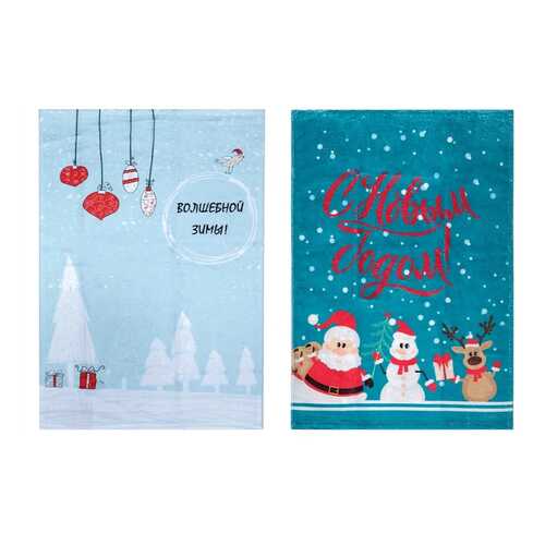 HOBBY HOME COLLECTION Кухонное полотенце Podarok Цвет: Мультиколор (40х60 см - 2 шт) в Санги Стиль