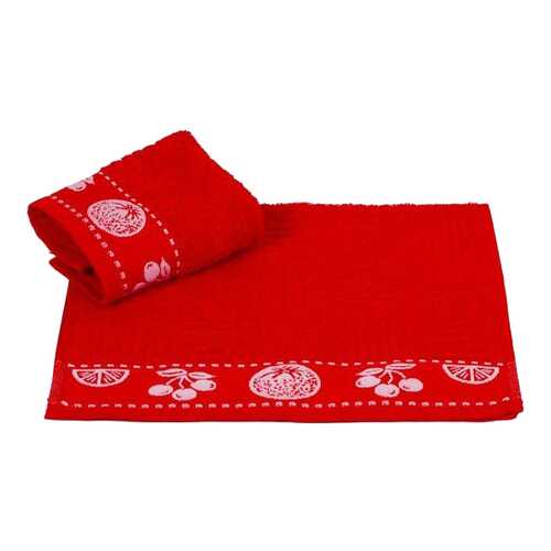 Банное полотенце Hobby Home Textile красный в Санги Стиль